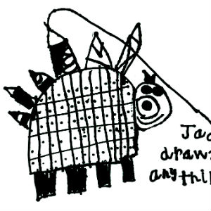 Jack Draws Anything logo, designed by Jack Henderson