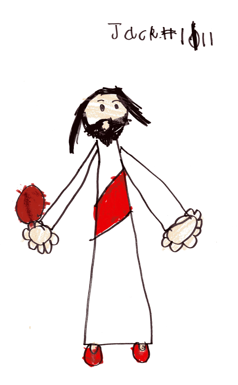 ’Jesus and his chocolate Easter egg’ for Jesus Christ