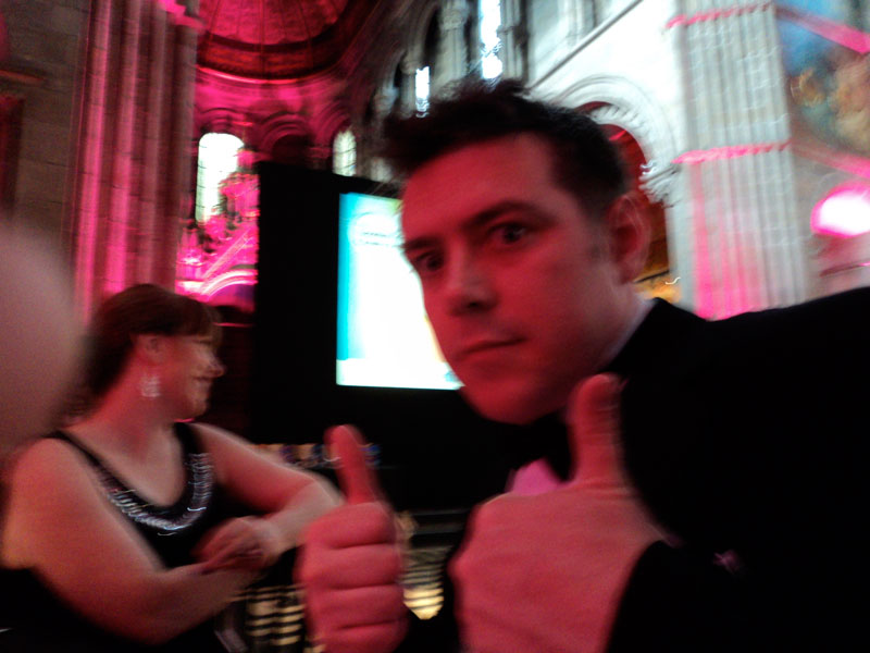 Jack at the Scottish Charity Awards 2011