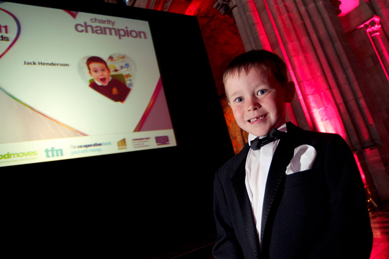 Jack at the Scottish Charity Awards 2011