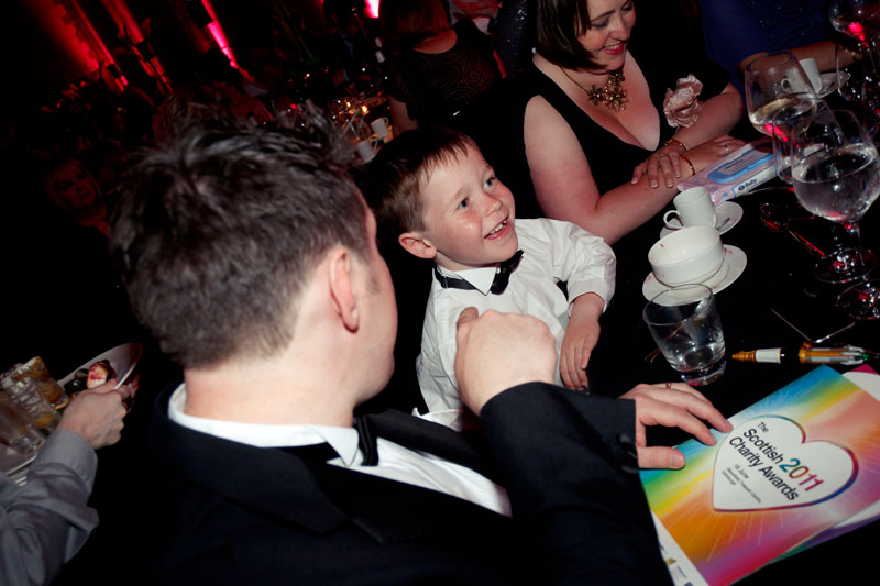 Jack at the Scottish Charity Awards 2011