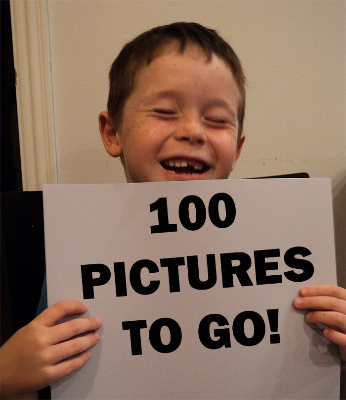 Jack down to last 100 pictures!