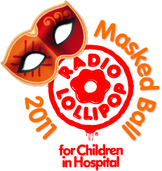 Jack, Toby & Noah draw masks for the Radio Lollipop Masked Ball 2011