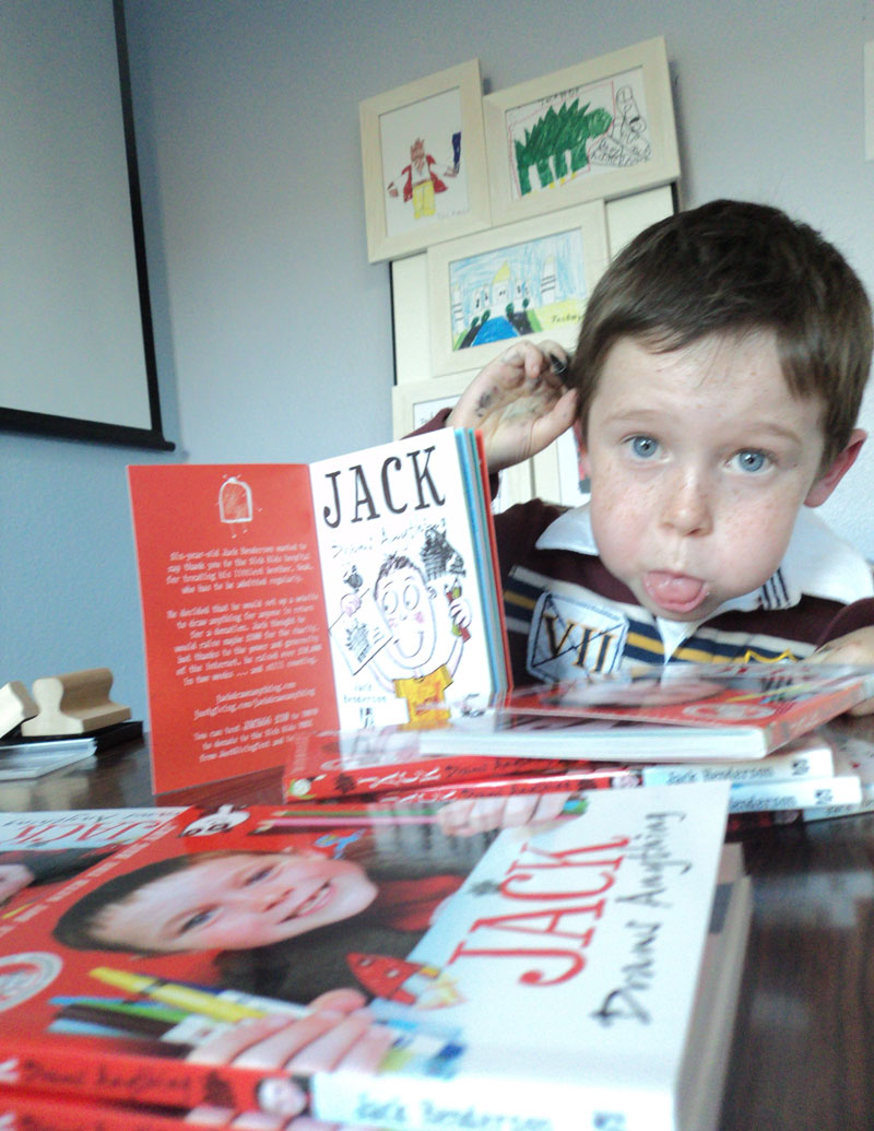 PRESS RELEASE — East Lothian schoolboy to join the ranks of global superstars and best–selling authors