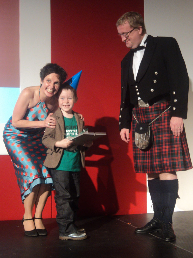 PRESS RELEASE — Six-year-old charity artist scoops top award for web fundraising