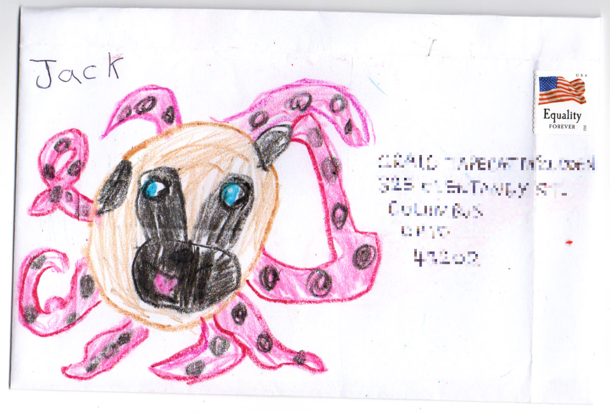 Octopug (Octopus & Pug mash–up) for Craig ‘Tapecat’ McCudden